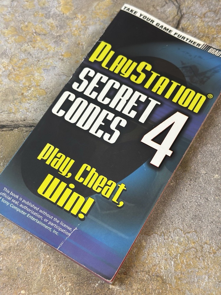 Playstation Secret Codes 4 Book Brady Games