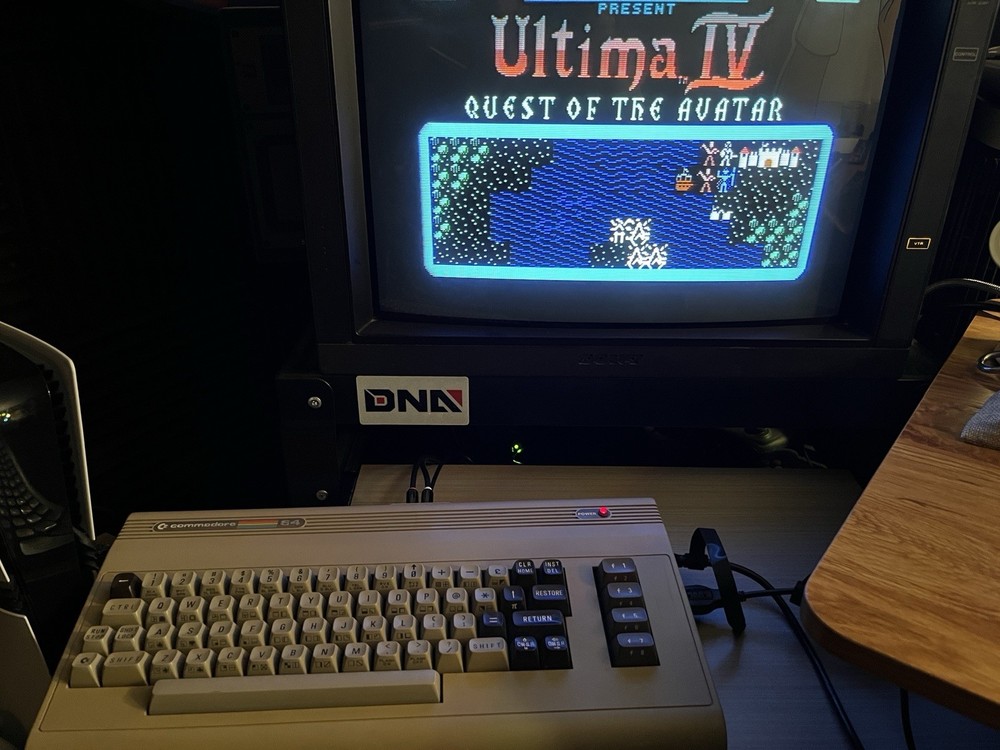 Commodore 64 Vintage Computer, S-video adapter, power supply, TESTED & WORKING