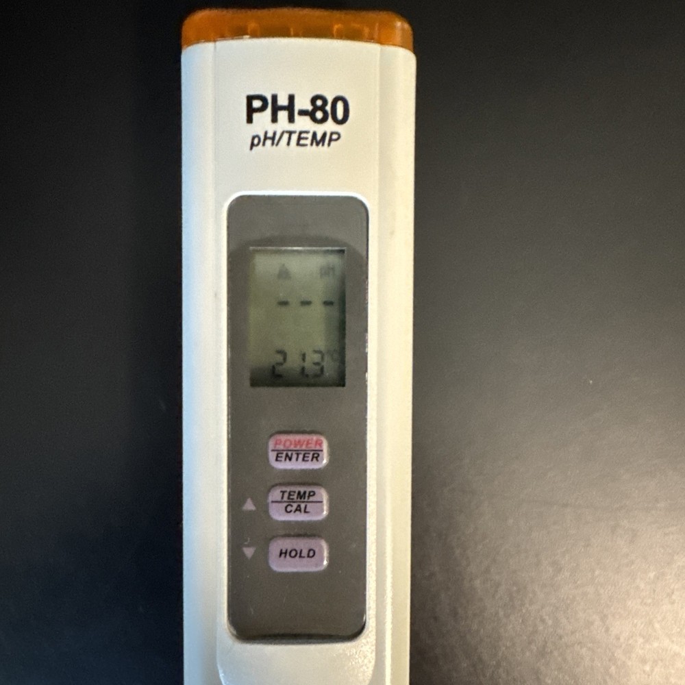 HM Digital PH-80 pH Meter and Temperature Handheld Tester Digital pH Meter