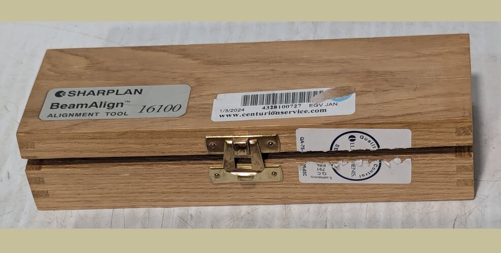 Sharplan 16100 BeamAlign Alignment Tool for Laparoscopic Coupler