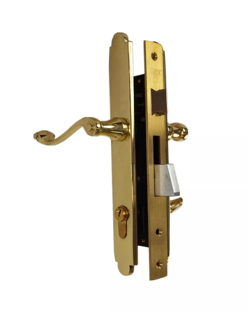 Marks 2750C Thinline Mortise Reversible Entry Lock Set, 1" Backset, Multi-Colors