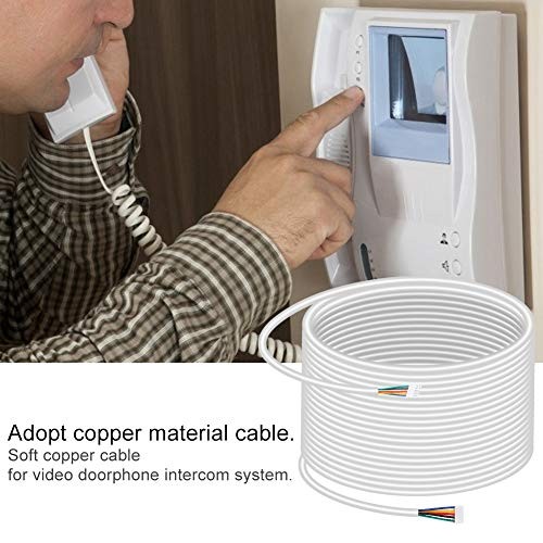 5 Core Flexible Copper Cable, 35m 0.5mm² Round Copper Core Cable for Video