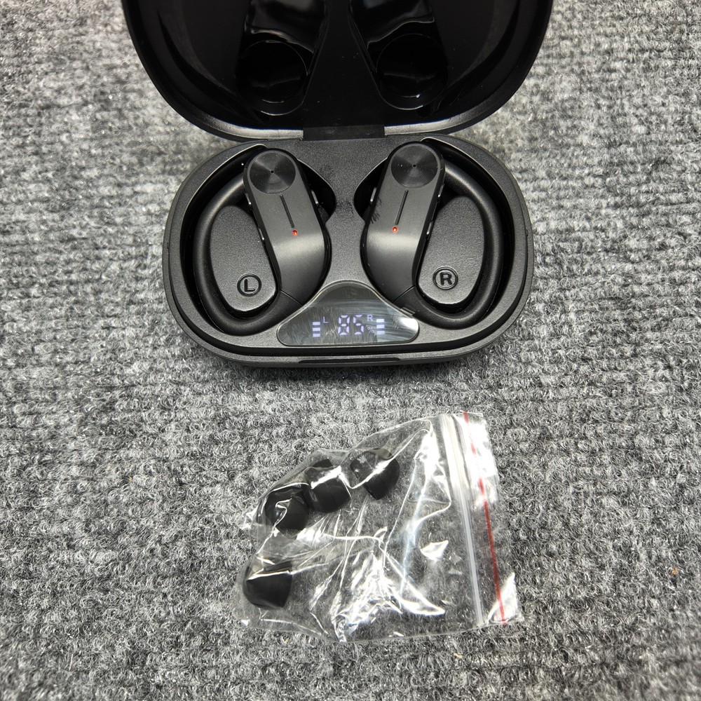 Real Time AI Translator Earbuds 166 Languages Bluetooth iOS Android Black