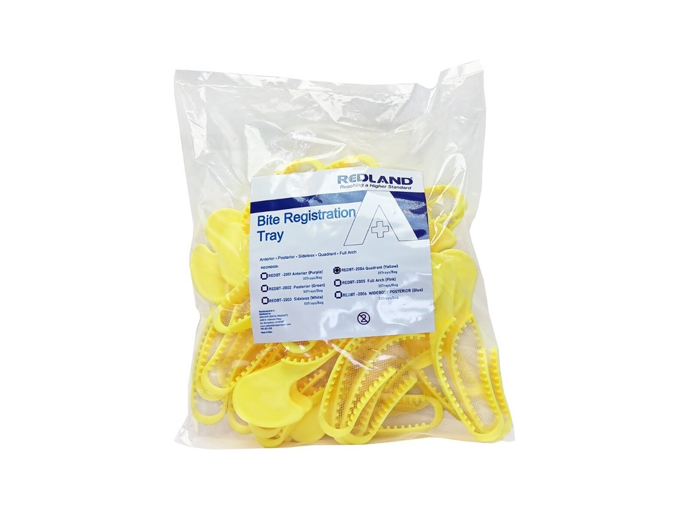 Dental Disposable Bite Registration Trays All Sizes (Premier Type)