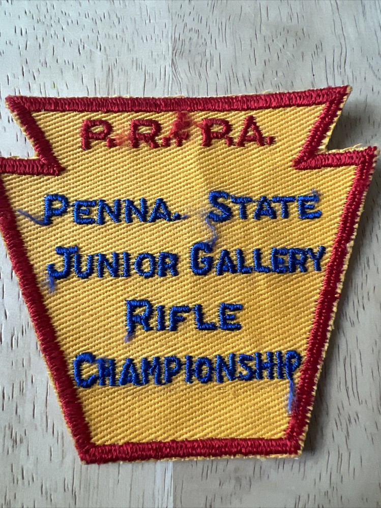 P. R.&P. A. Penn State, Junior Gallery Rifle Championship Patch