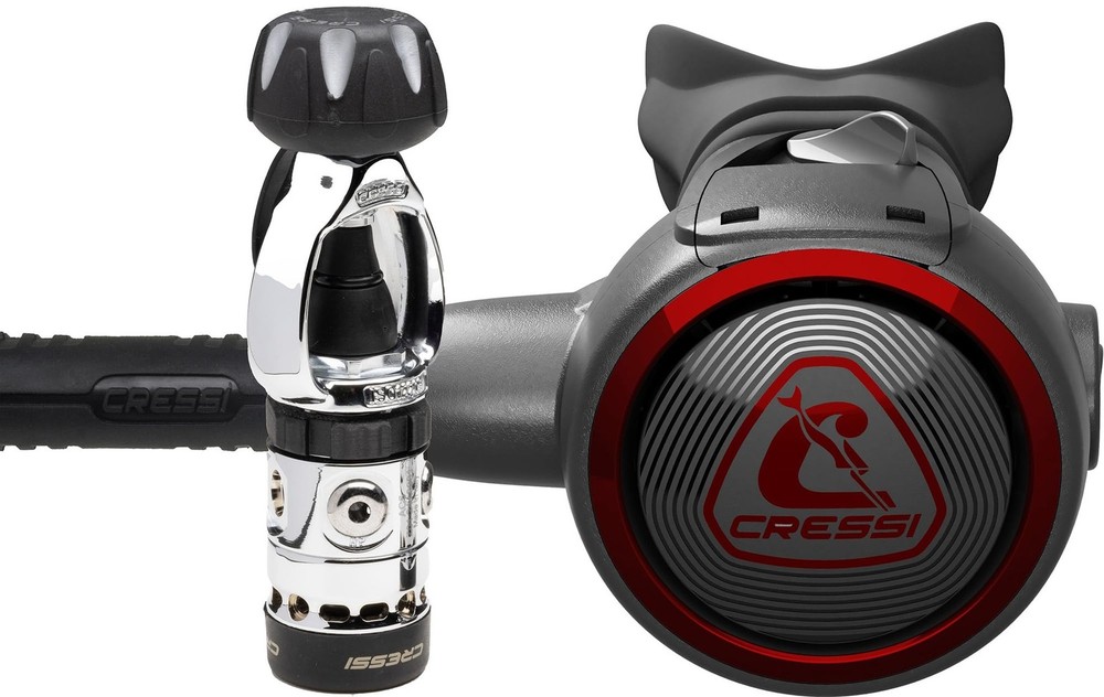 CRESSI AC5 / Zen First & Second Stage Regulators, Red