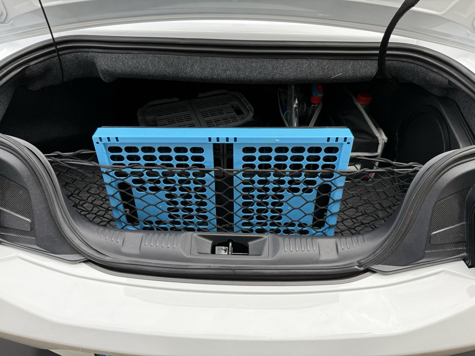 Rear Trunk Envelope Style Cargo Net for FORD MUSTANG 2015-2026 Brand New