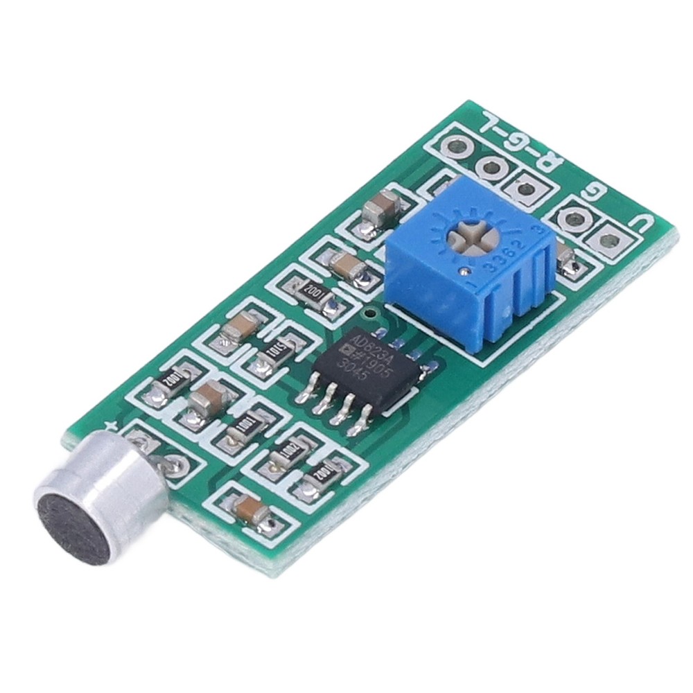 Microphone Pickup Module Dual Channel Output Adjustable Gain Amplifier Board For
