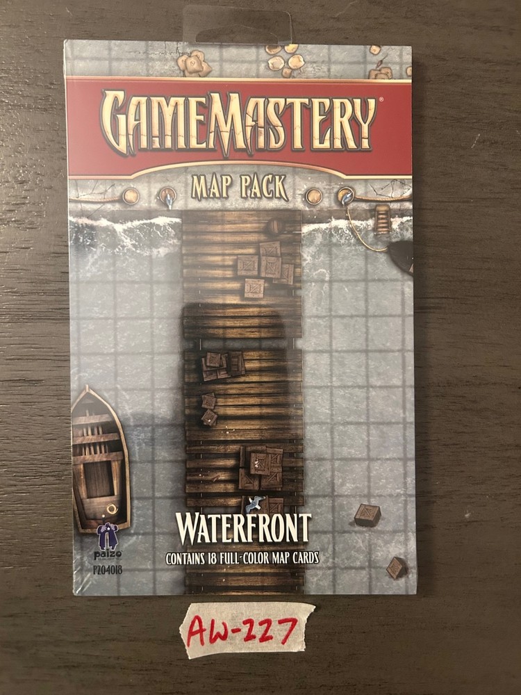 Paizo GameMastery Map Pack Waterfront Lot AW-227