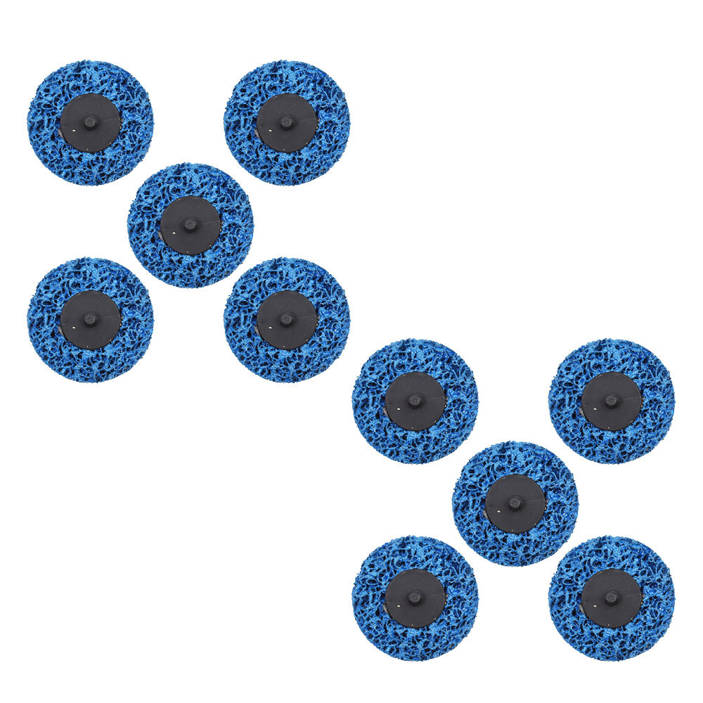 10Pcs 3 Inch Quick Change Easy Strip & Clean Discs For Paint Rust New