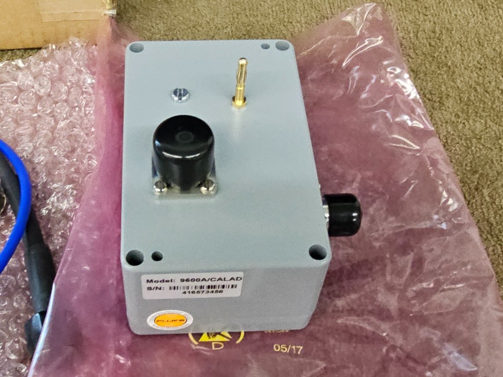 Fluke 9600A CALAD Precision 50 Ohm Termination 5790A AC Measurement