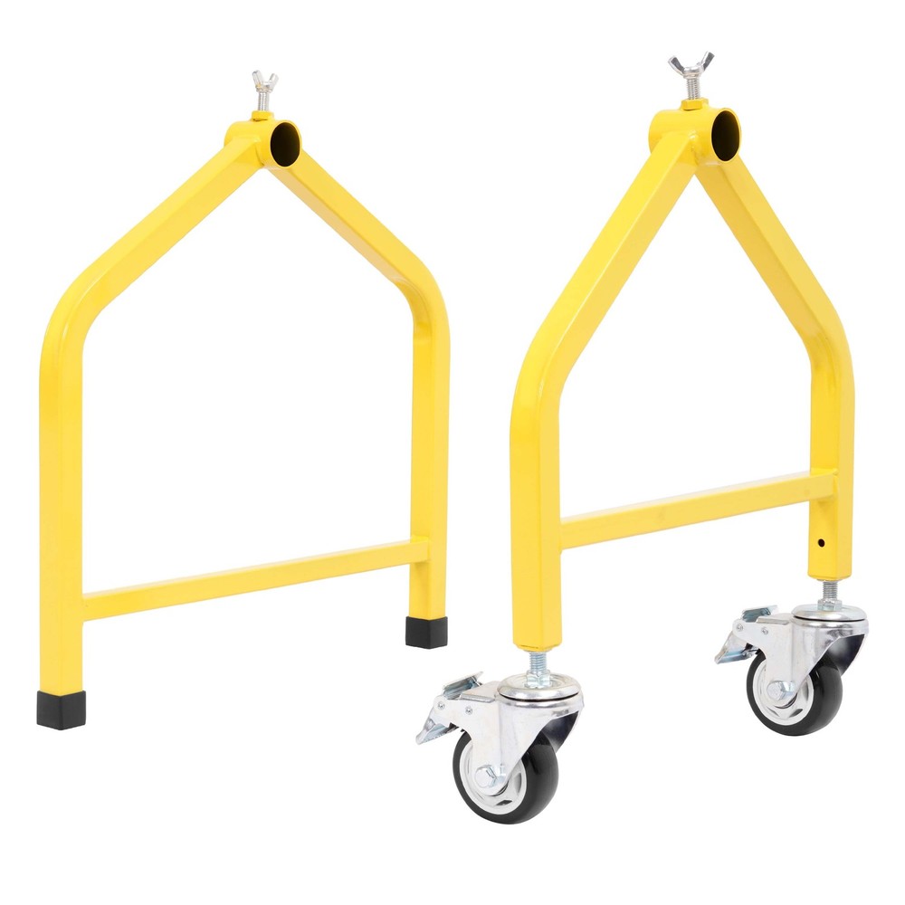 32" Portable Wire Spool Rack Cable Caddy 300LBS Load Capacity Moveable Wire Rack