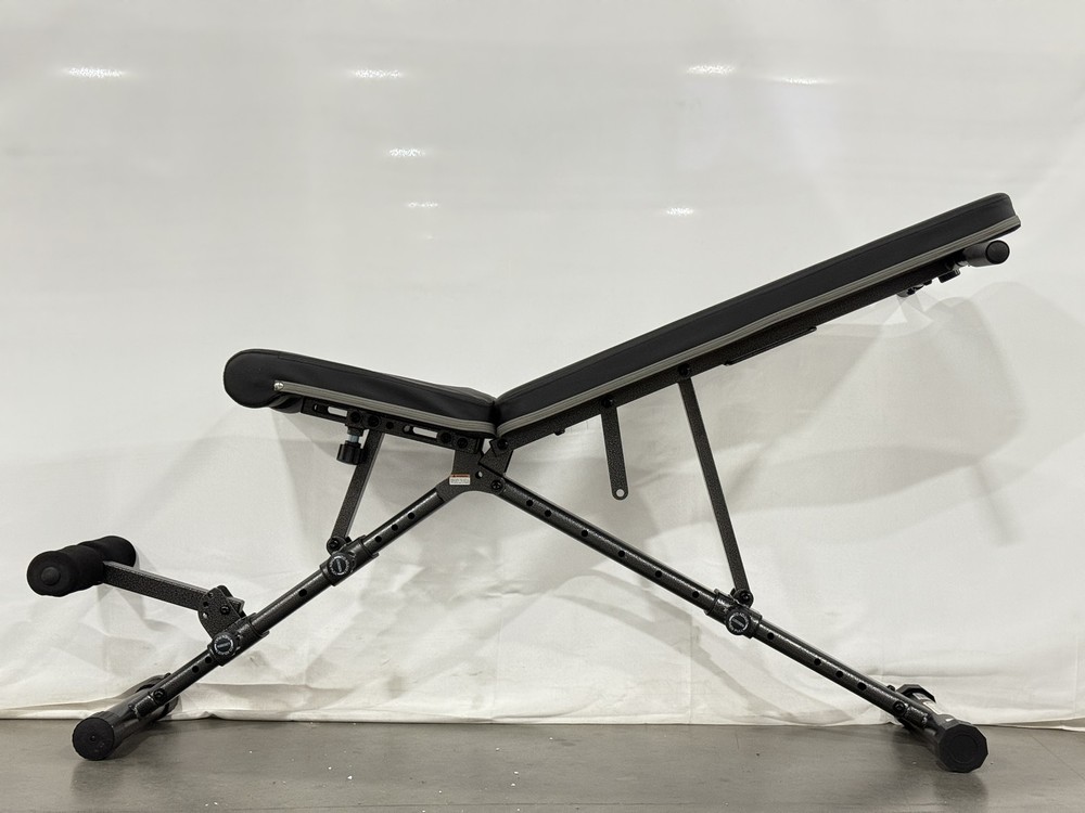 BARWING 90° ADJUSTABLE WEIGHT BENCH WORKOUT BENCH 1000 LB HEAVY - Scratch & Dent