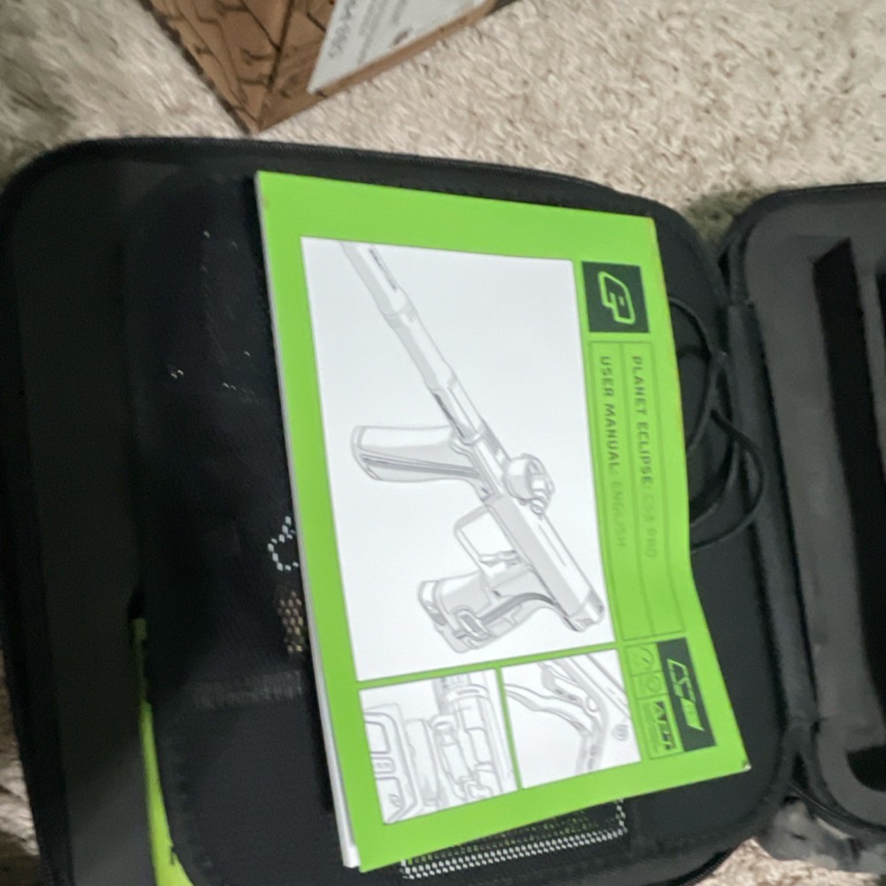 Planet Eclipse CS3 Pro Paintball Marker Package with Barrels, Case, Accessories