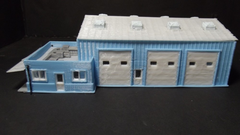 N Scale Yard Operations Building Kit 3D Printed TB22