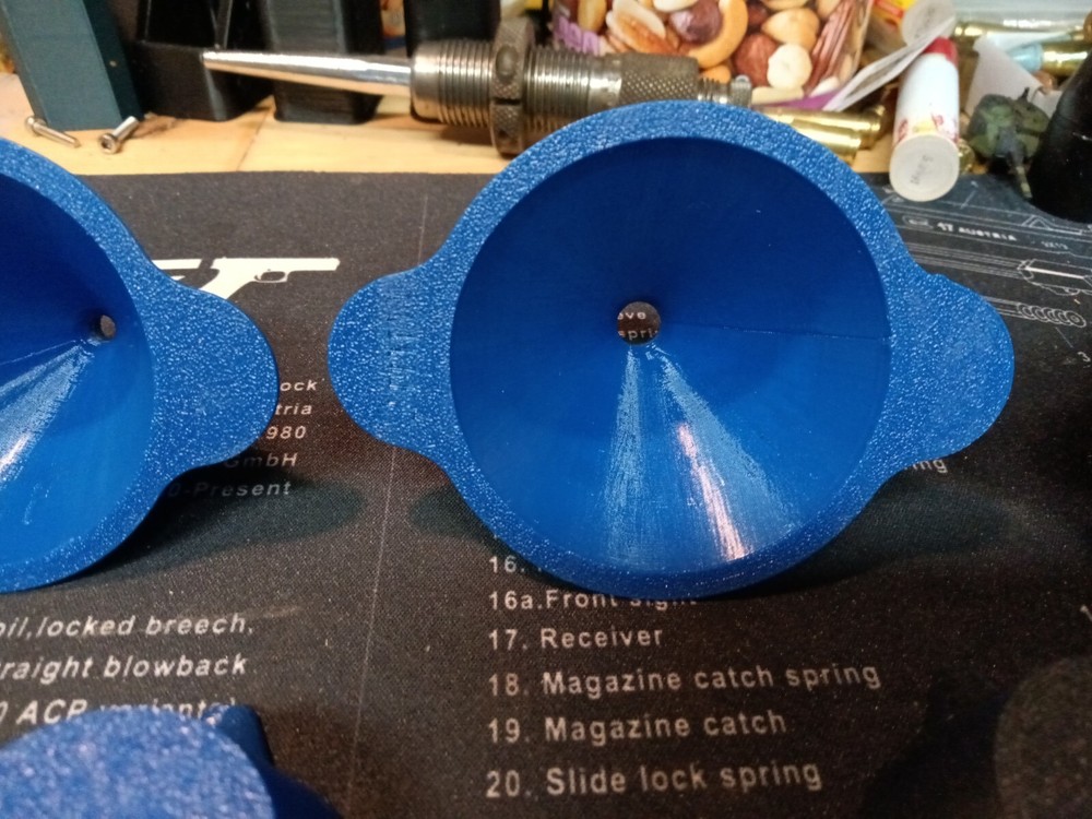 Reloading Power Pan With Funnel