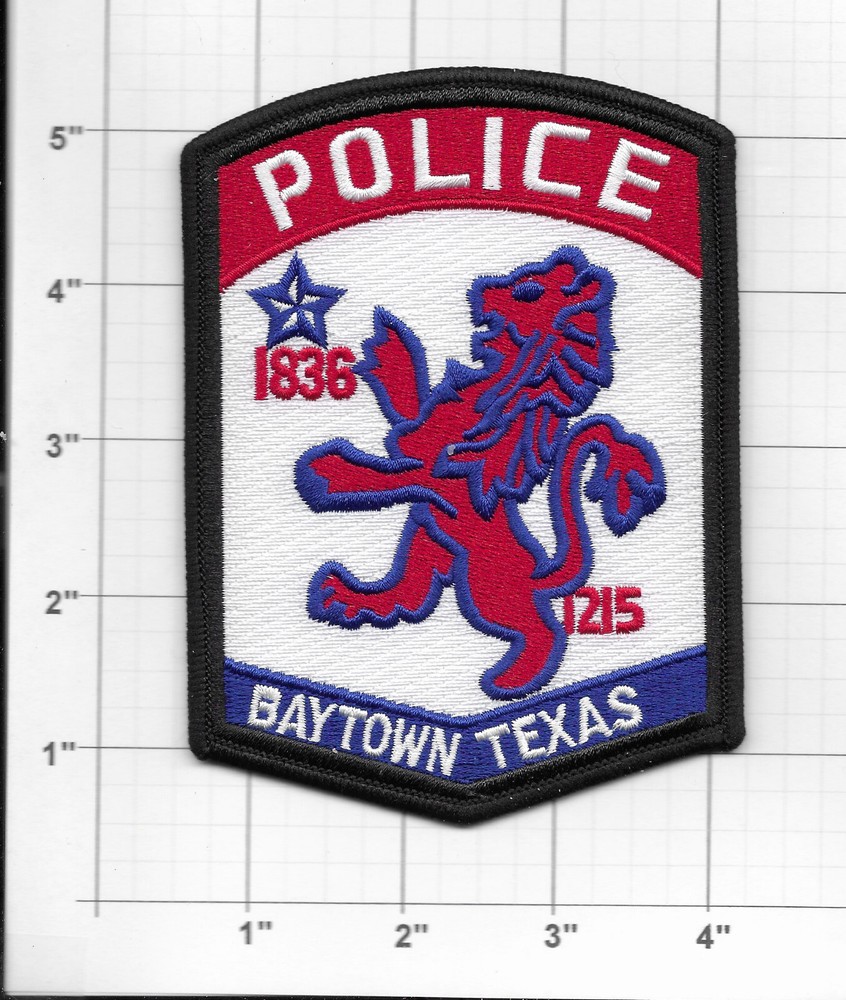 Police Patch - Baytown, TX