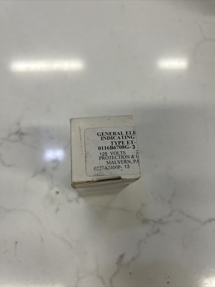 GENERAL ELECTRIC Pushbutton 0116B6708G3 LRG QTY