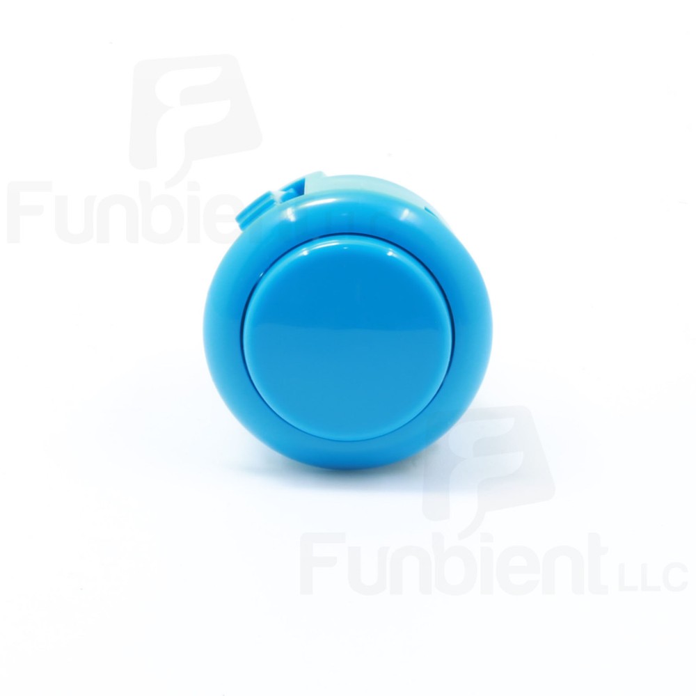 Sanwa OBSF-24 - BLUE Momentary  Push Button JAMMA guitar killswitch 24mm MAME
