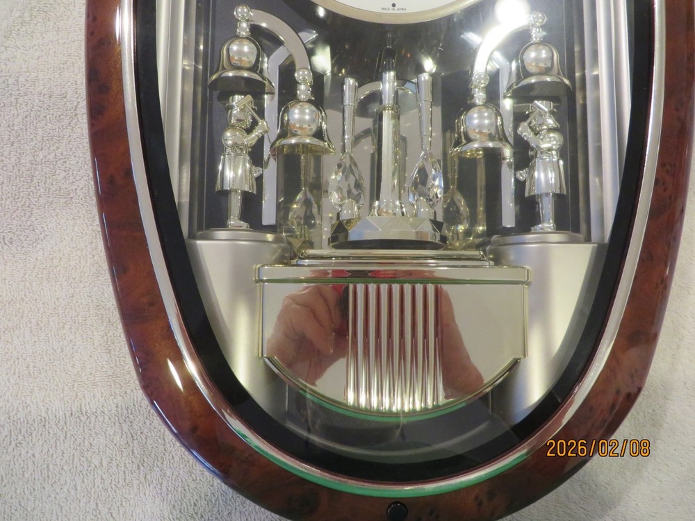 RHYTHM CLOCK - Golden Ringers - 4MH740NR23