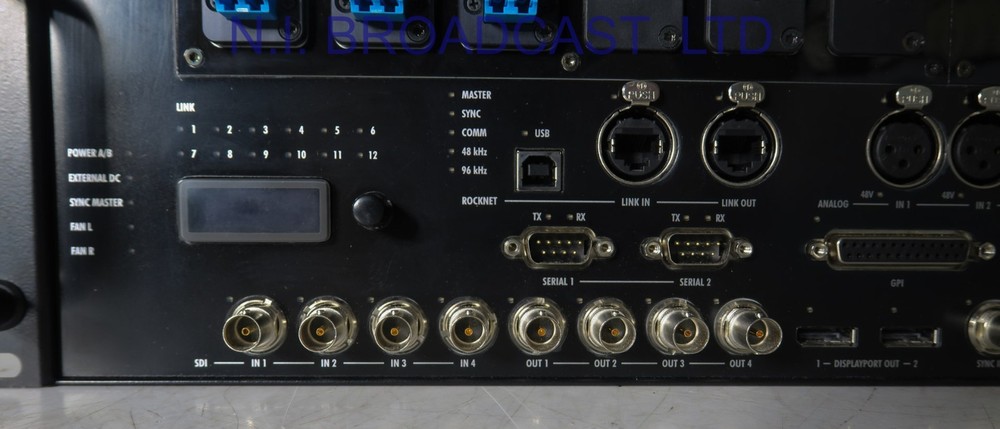 Riedel mediornet compact pro  fibre / 8x 3G / HD audio interface unit (ref 2)