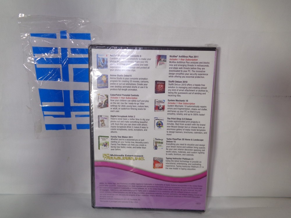 Notebook Software Solutions PC 2pc DVD-RARE VINTAGE COLLECTIBLE