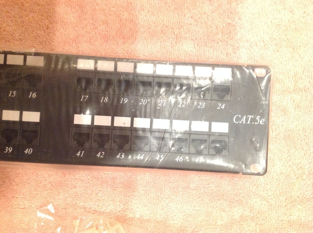 Unshielded Patch Panel 48 Ports