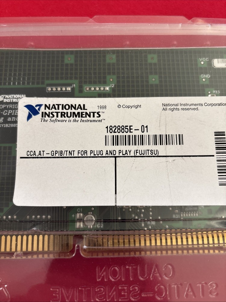 National Instruments 182885E-01 AT-GPIB/TNT PCI Interface Controller Card New