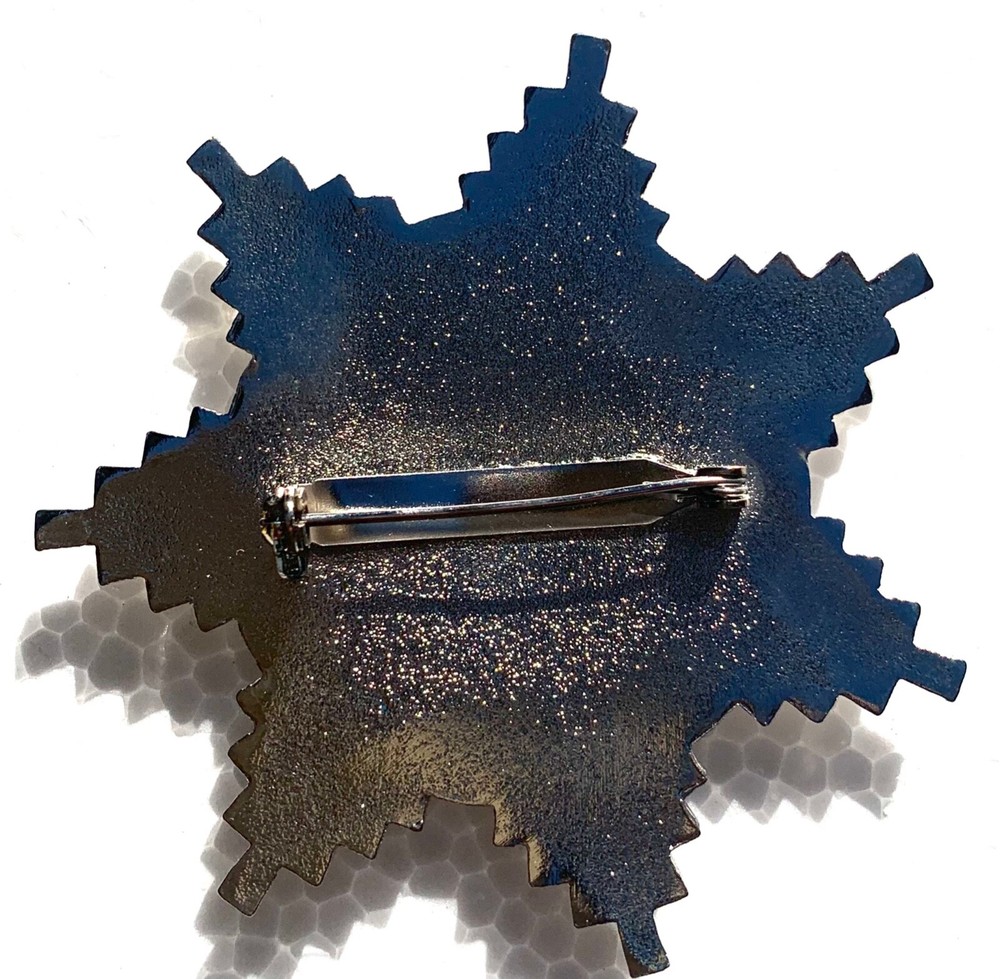 Knights Templar Silver uniform badge