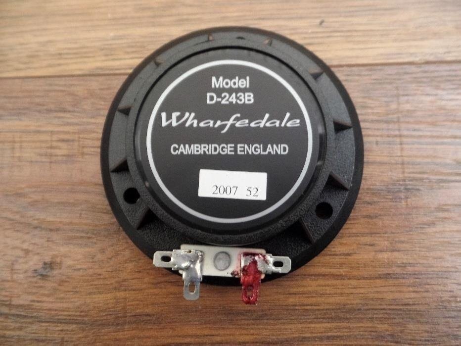 Wharfedale Pro D-243B 8 Ohm Replacement High Frequency Horn Diaphragm Twin