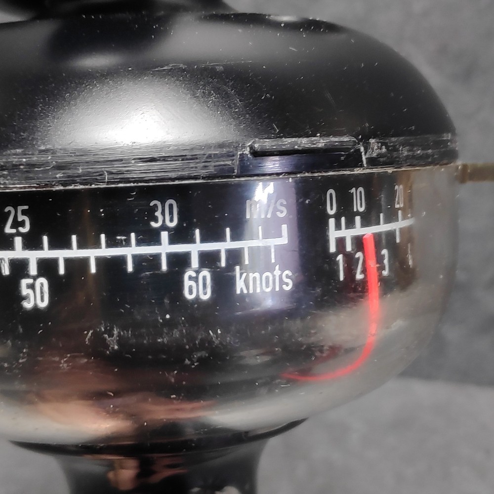 Anemo anemometer manual anemometer Deuta Black