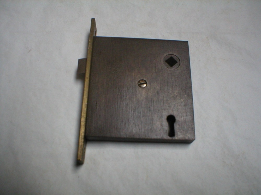Antique Mortise Lock with Wide Backset