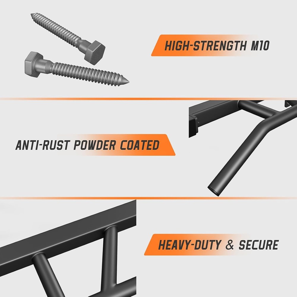 Heavy Duty Pull Up Bar with 14 Grip Positions, Strength Training Pull-Up Bars fo