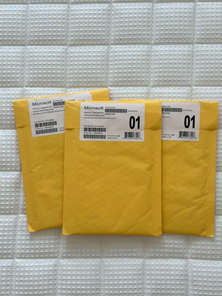 WINDOWS SERVER 2025 [REMOTE DESKTOP SERVICES] 50 USER  RDS CAL SEALED