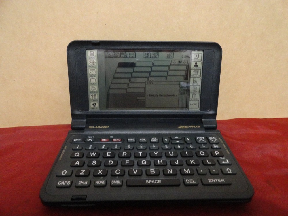SHARP ZAURUZ ZR-5000 ELECTRONIC ORGANIZER