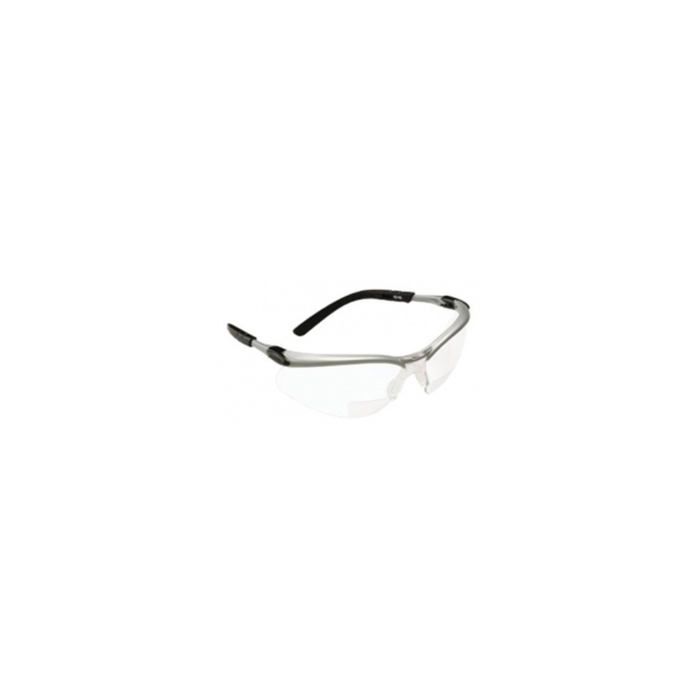 3M Automotive 11376 BX Reader Protective Eyewear Silver Frame +2.5 Diopter