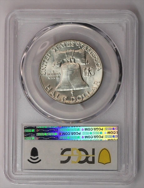 1961 Franklin Half Dollar PCGS MS65