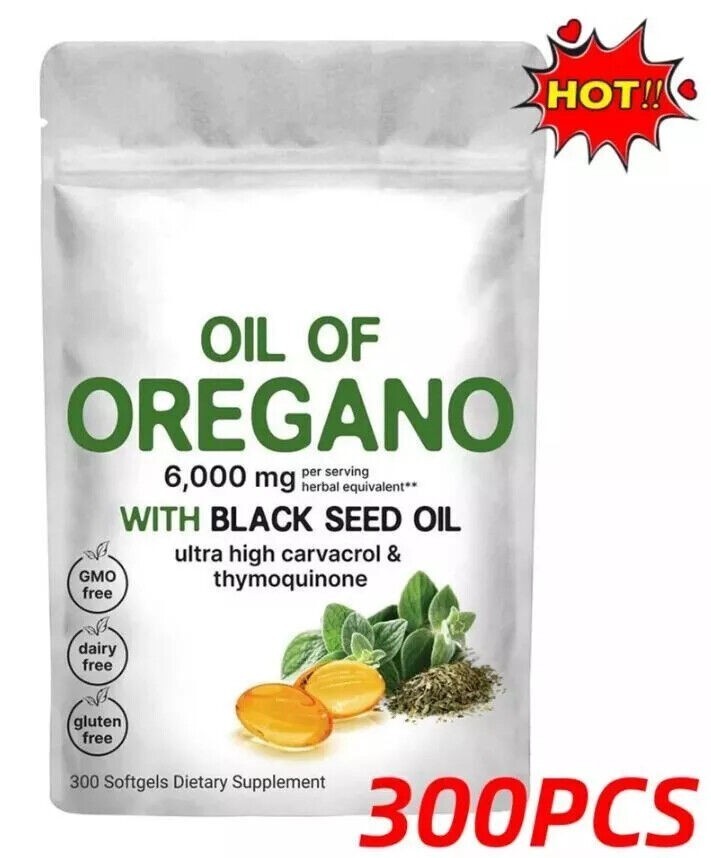 Ingredients Oil of Oregano Formulated with Black Seed Oil Strengths NON GMO