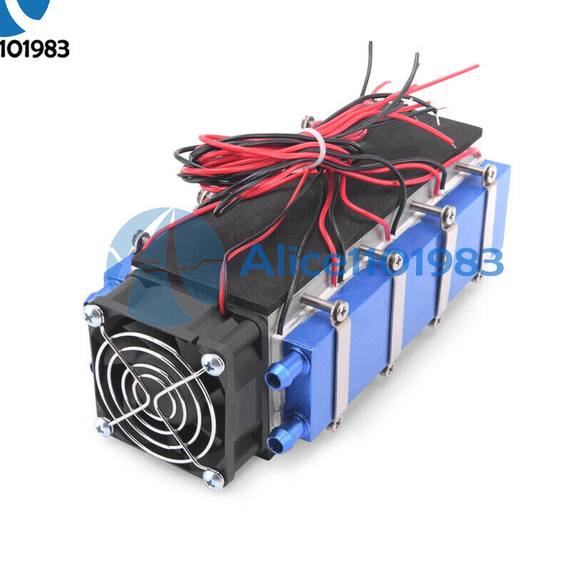 DC 12V 576W DIY Small Air Conditioning Refrigerator Cooler Cooling Module Kit