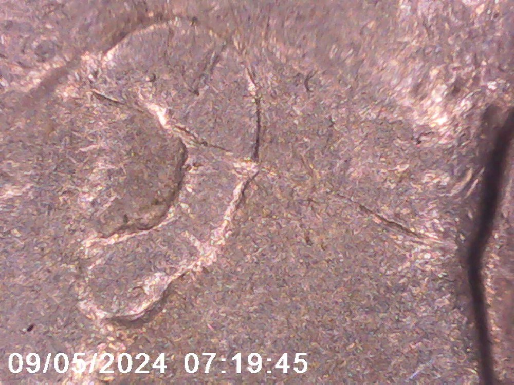 1969 Dime D Mint Mark- Date Errors - Off Center Strike