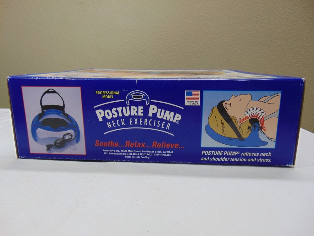 Neck Pump Exerciser Professional Model Posture Pump Neck Cervical Disc Pain