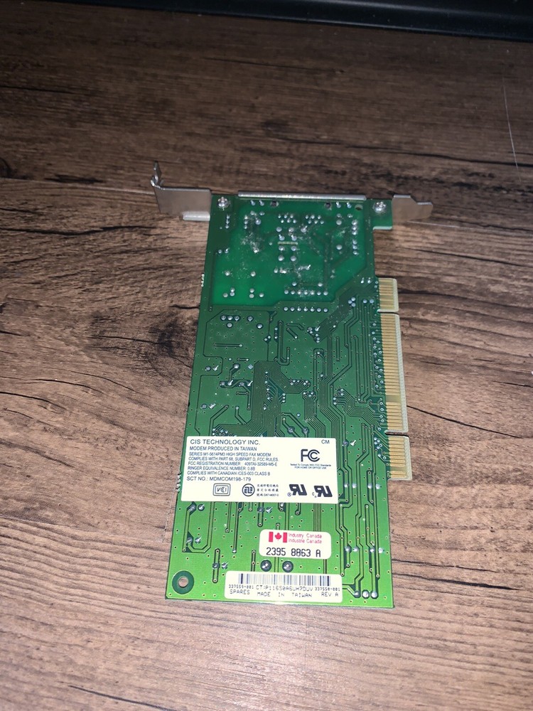 CIS Technology Fax Modem Series M1-5614PM3 Computer Part
