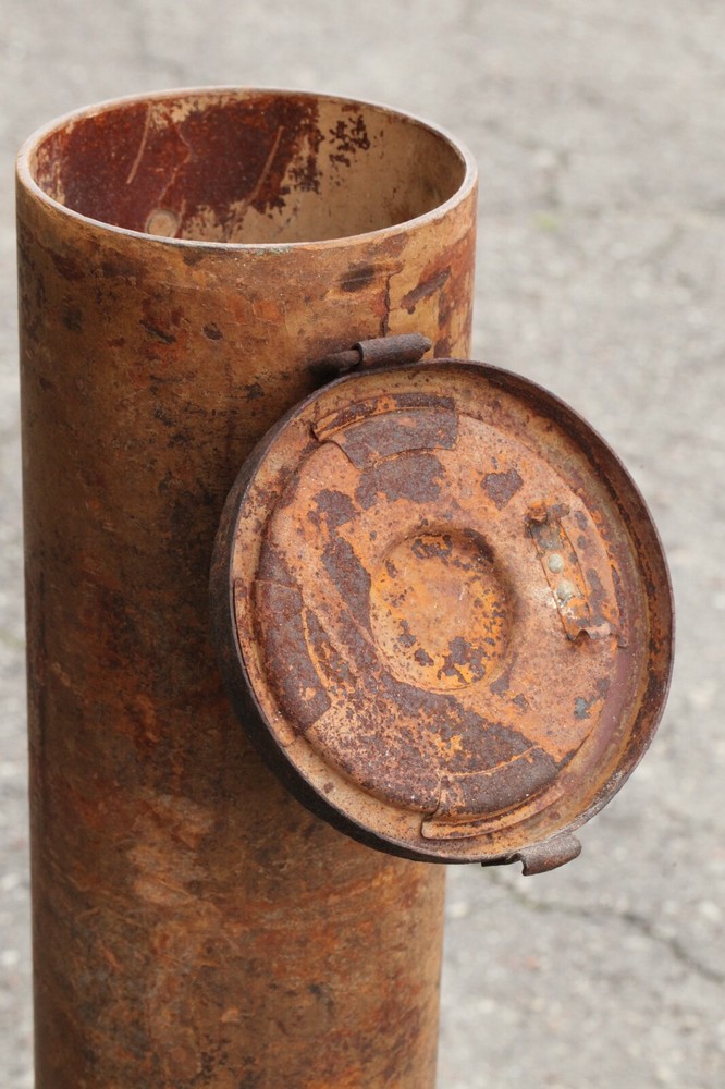 RARE ORIGINAL WWII German Nebelwerfer 41 Rocket empty Ammo Container Box