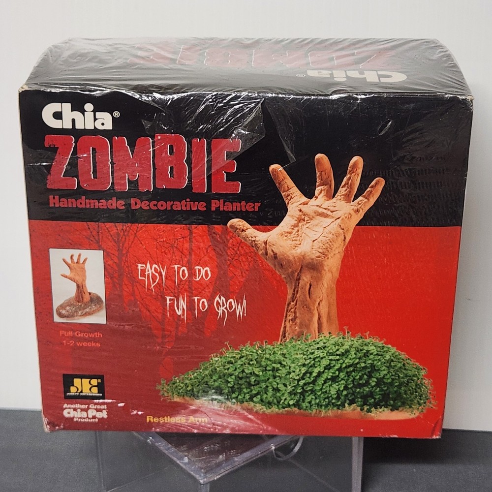 Chia Zombie HandmDe Decorative Restless Arm Planter