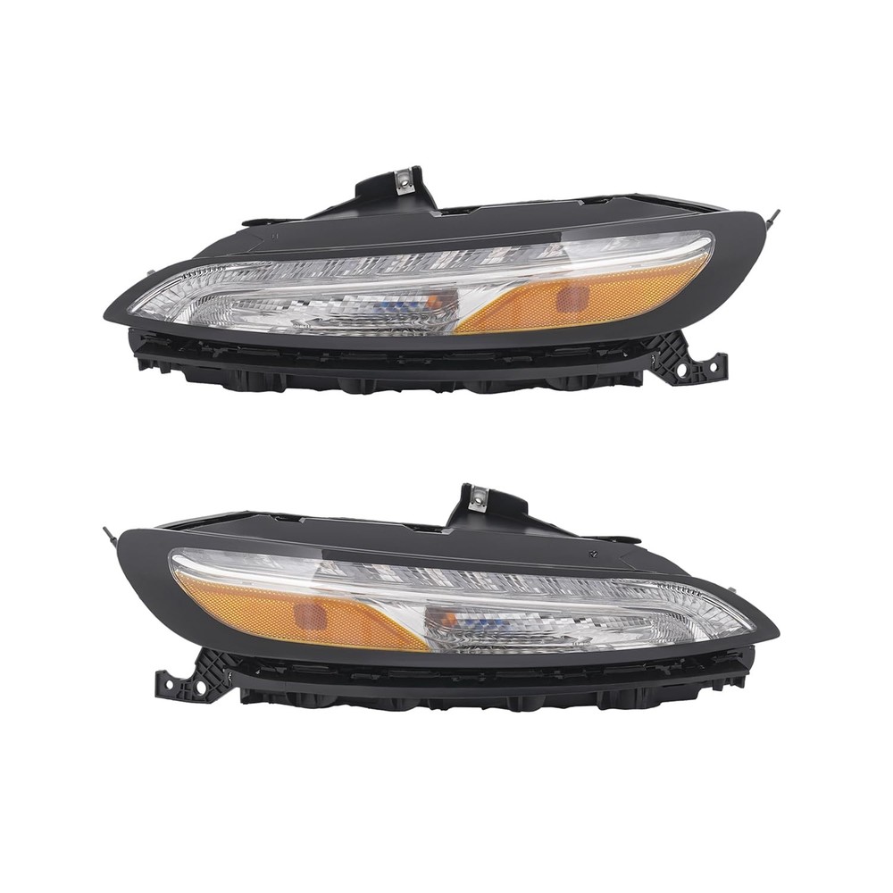 LED Headlights Assembly Left Right 2014-2018 Cherokee w/DRL