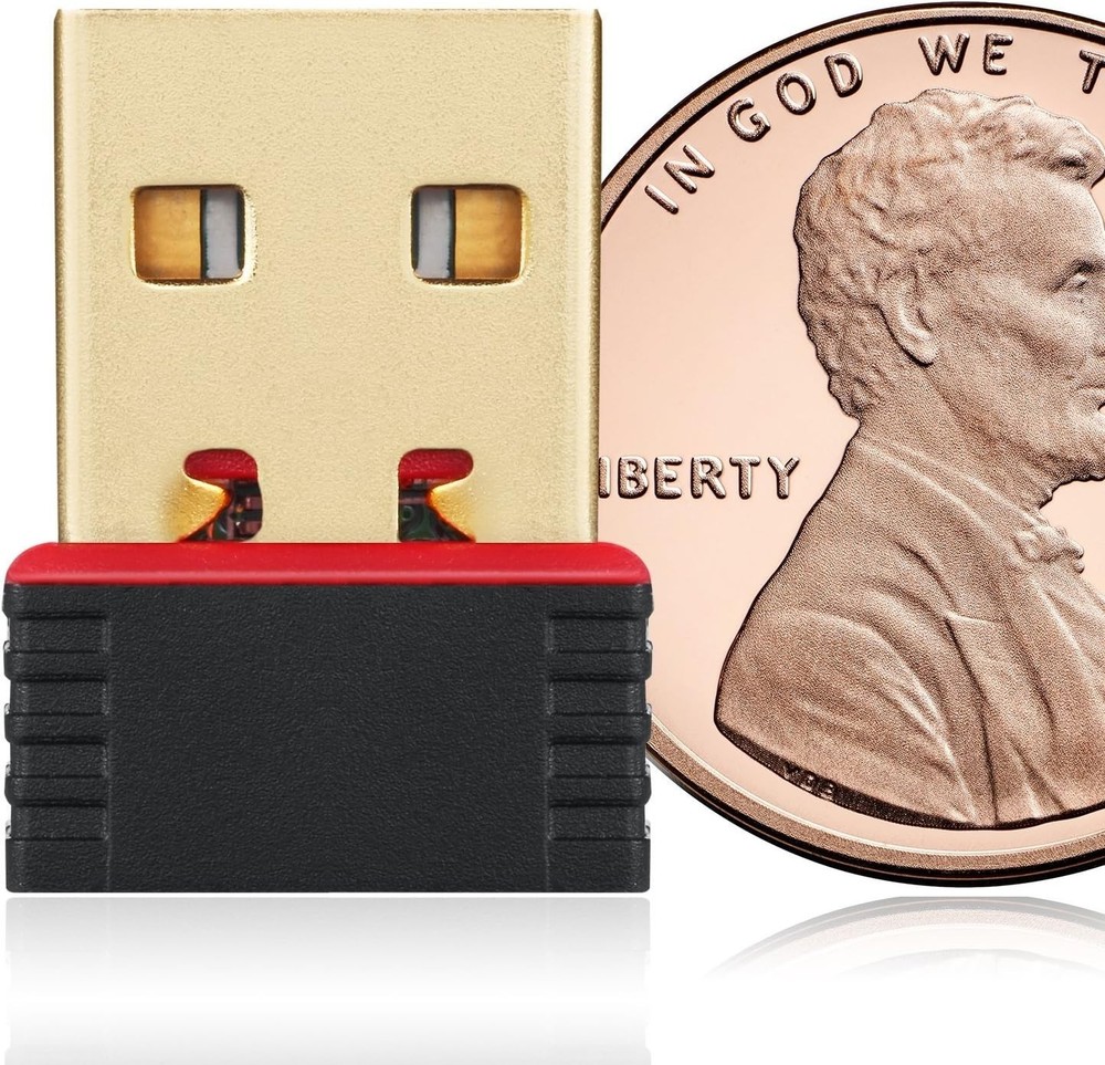 150Mbps Wireless N USB Nano Adapter for Raspberry Pi & Windows - Plug & Play