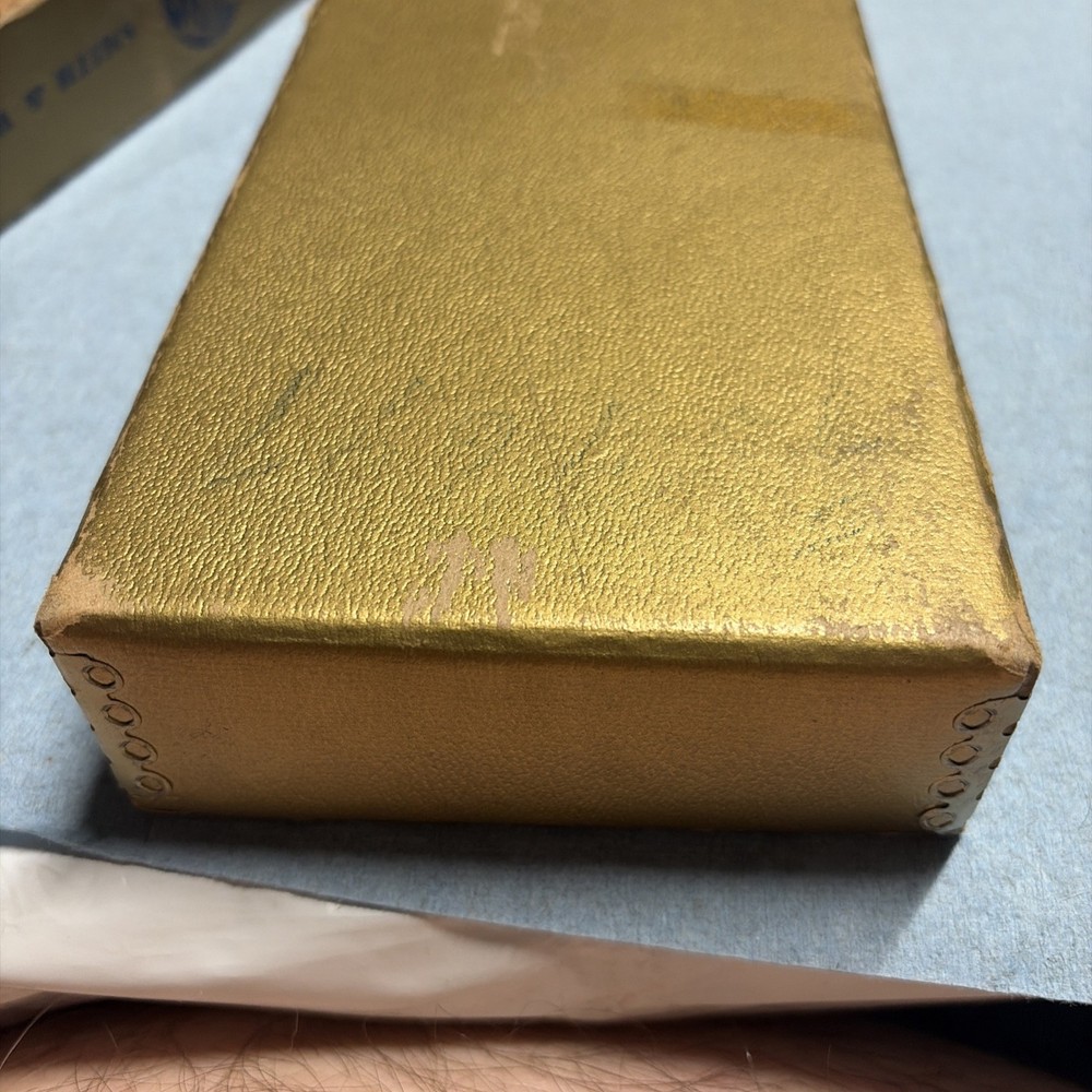 Vintage Smith & Wesson Box 38 MP Gold