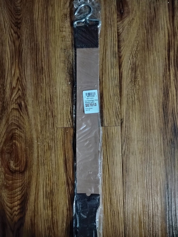 Cut Throat Razor Strop Genuine Leather