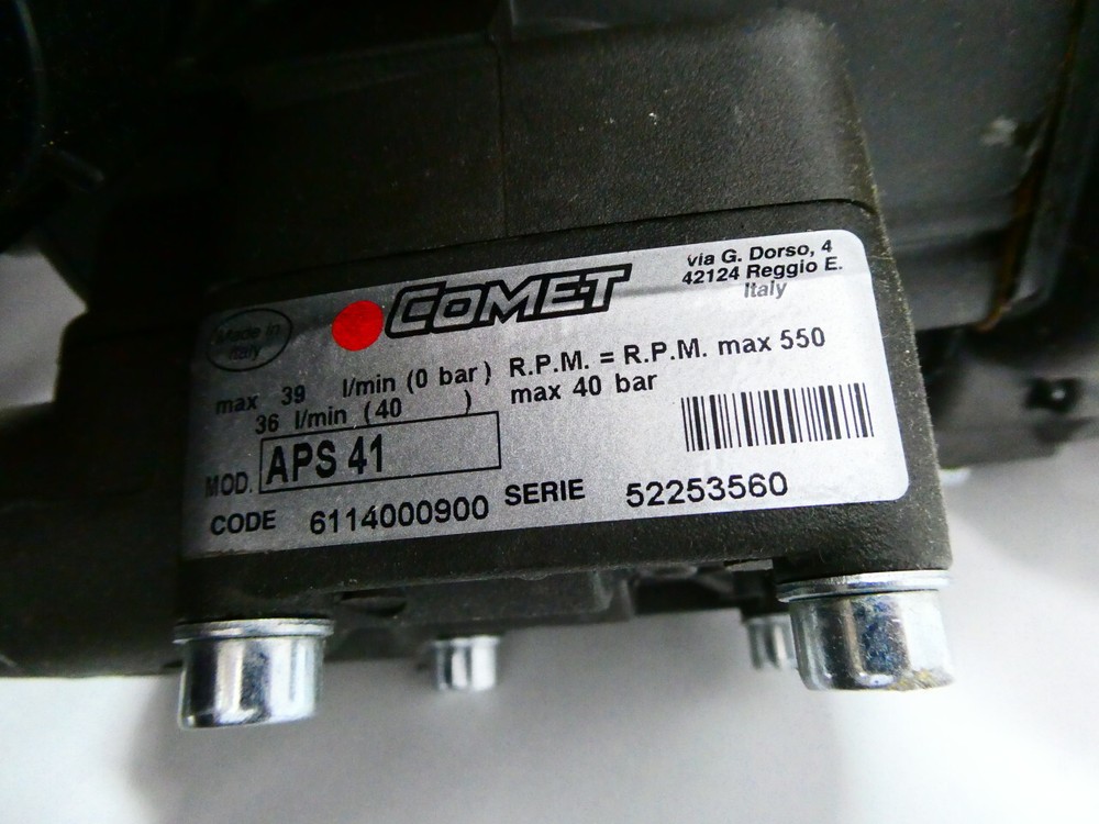 Comet APS41 Diaphragm Pump 39lpm 40bar