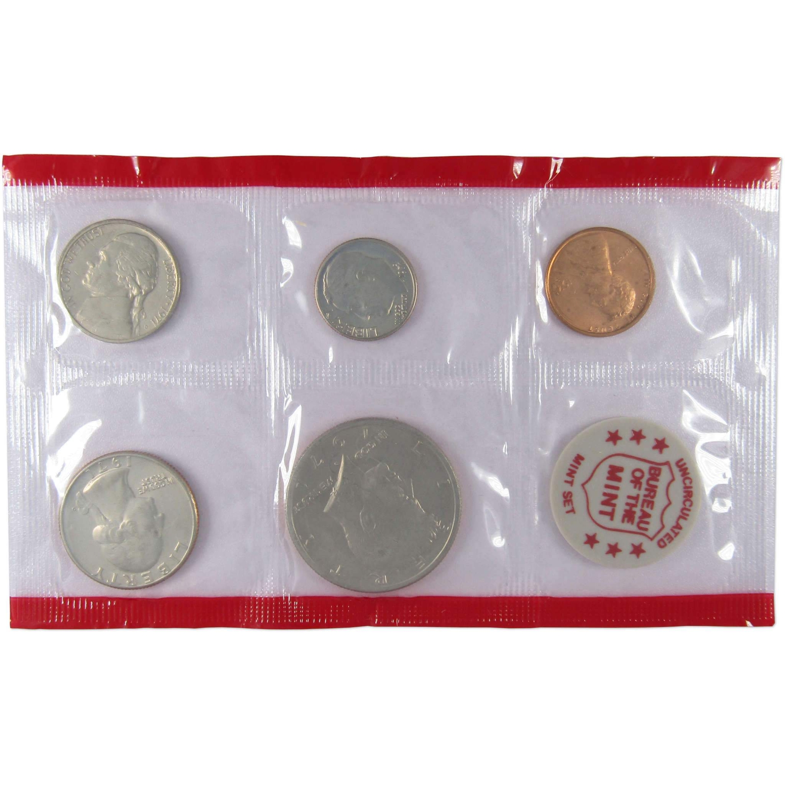 1971 Uncirculated Coin Set U.S Mint Original Government Packaging OGP